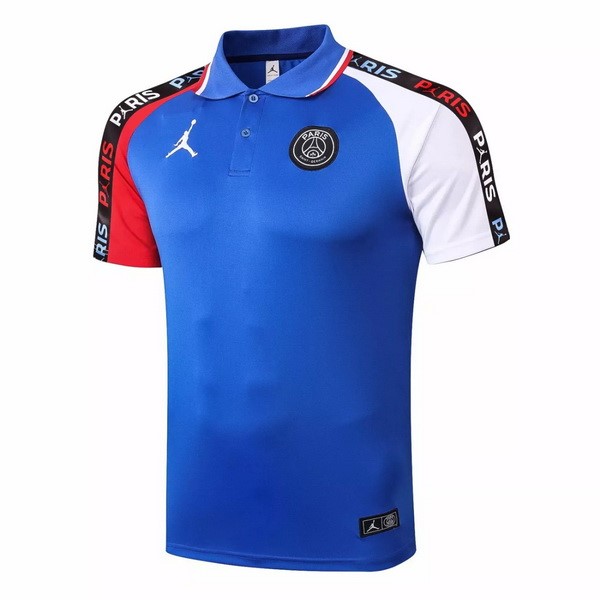 Polo Football Paris Saint Germain 2020-21 Bleu Rouge Blanc